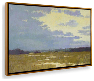 "Lemonade Skies" - A Serene Twilight Canvas Art Print