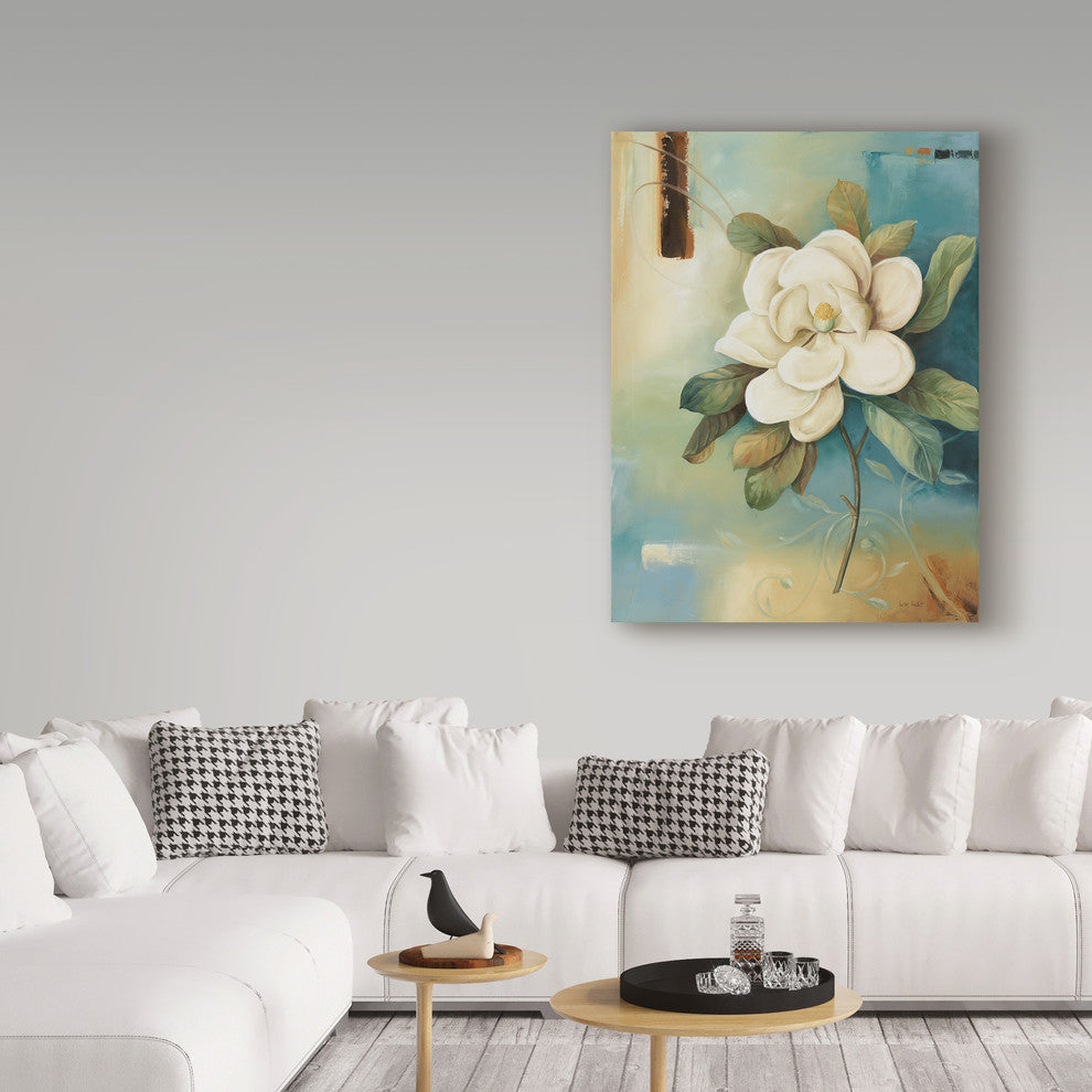 Lisa Audit ''Magnolia Abstract II'' Canvas Art, 32"x24"