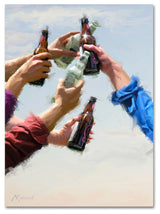 The Macneil Studio 'Lads Celebration' Canvas Art, 24"x18"