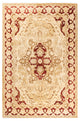 Eclectic, One-of-a-Kind Hand-Knotted Area Rug Yellow, 5' 10" x 9' 1"
