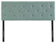 Terisa King Upholstered Fabric Headboard, Laguna