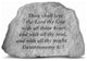 "Thou Shalt Love" Garden Stone