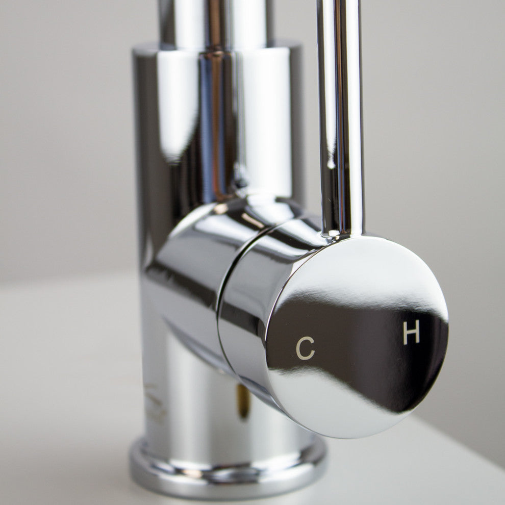 Transolid Cuisine Pro Pull-Out Kitchen Faucet, Polished Chrome