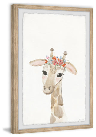 "Aim High Stand Tall" Framed Painting Print, 24x36