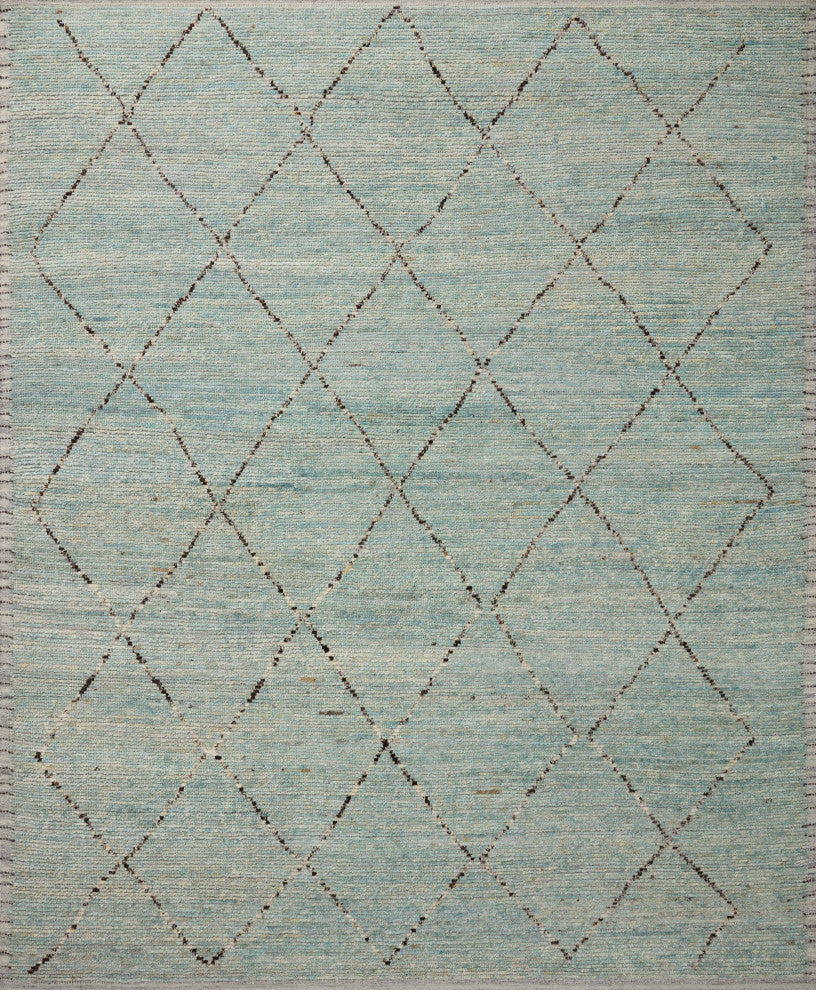 Loloi Anissa Sky / Charcoal 8'-6" x 11'-6" Area Rug