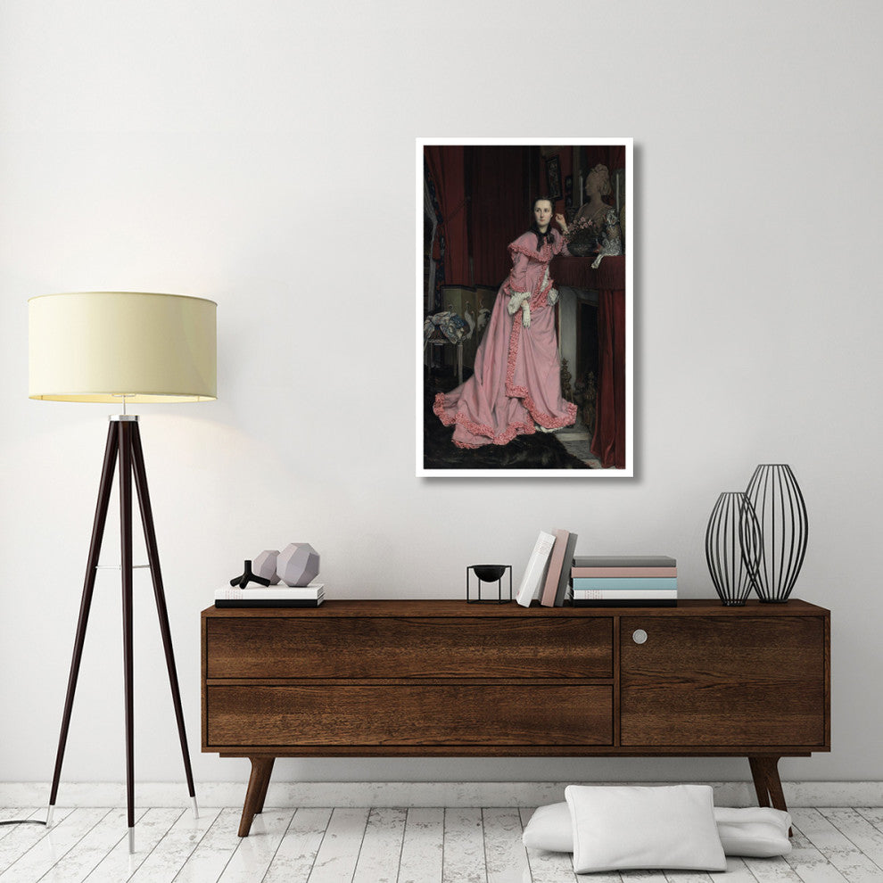 "Portrait of the Marquise de Miramon, nee, Therese Feuillant" Paper Art, 30"x46"