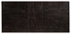 Rubberwood Dining Table With Sturdy Base Black