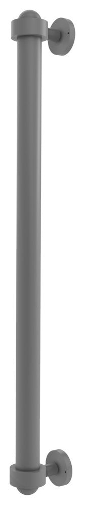 18" Refrigerator Pull, Matte Gray
