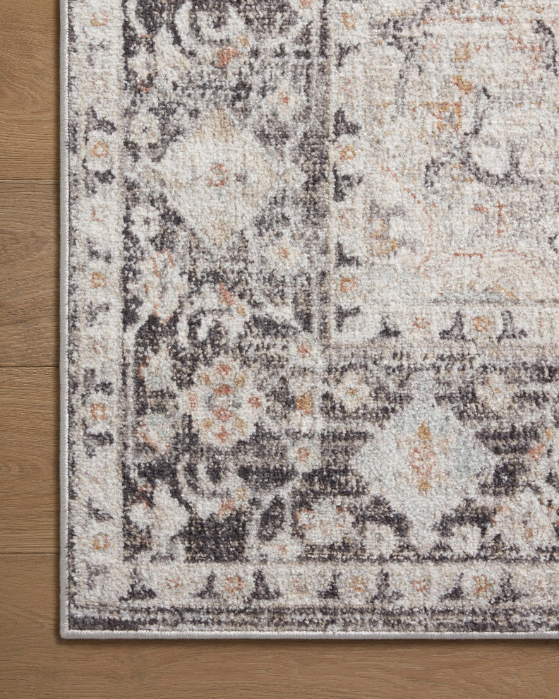 Loloi II Monroe Charcoal / Multi 9''-3" x 13'' Area Rug