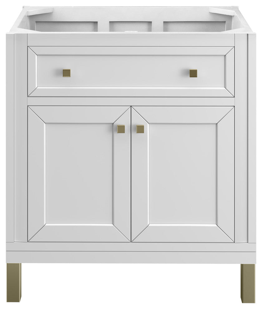 Chicago 30" Single Vanity, Glossy White