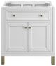 Chicago 30" Single Vanity, Glossy White