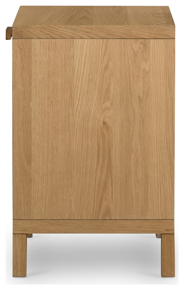 Allegra Nightstand-Natural Cane
