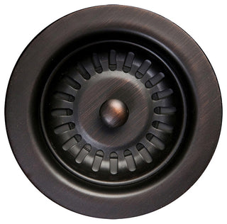 14" Round Hammered Copper Prep Sink, 3.5" Drain Opening, Drain & Accessories