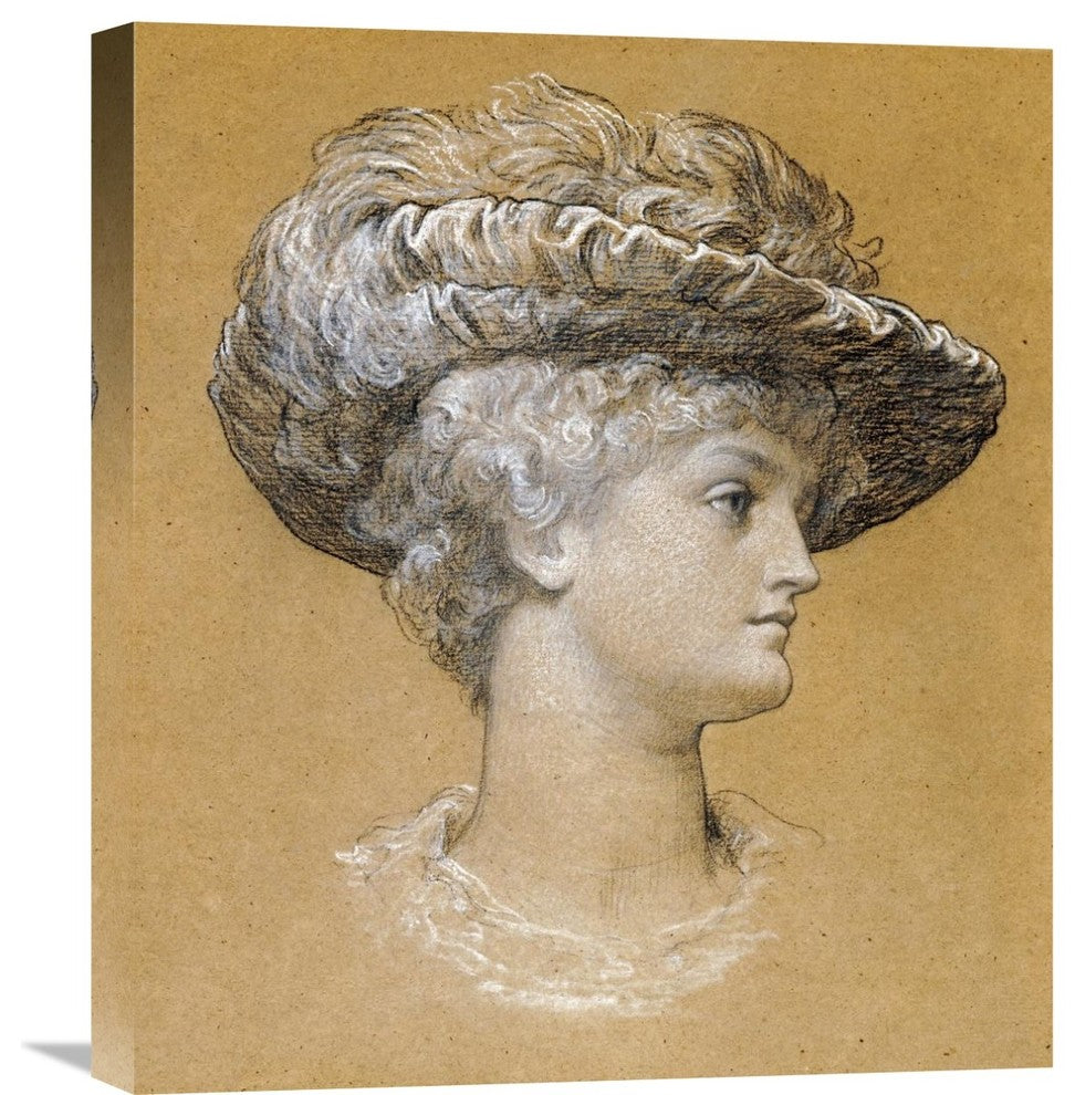 "Portrait of Dorothy Dene" Artwork, 19" x 22"