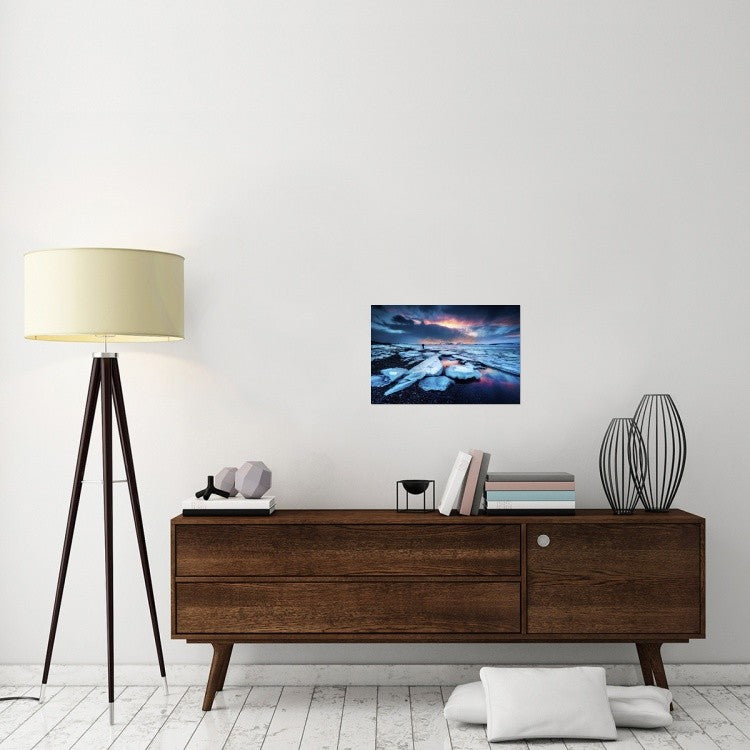 "Badlands Iii" Stretched Canvas Giclee by David Martin Castan, 24"x16"