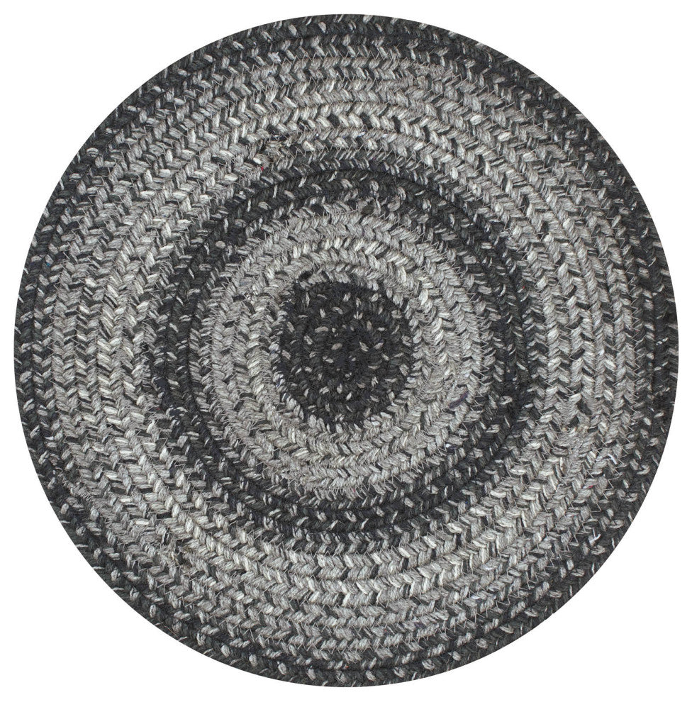 Homespice Decor - 15" Trivet Round Flint Hill Jute Braided Accessories