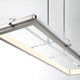 Annilo 1-Light Chandelier, Chrome/Nickel