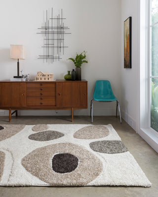 Loloi Enchant Collection, Ivory and Multi, 9'0"x12'0"