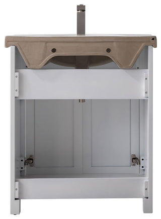 Marian Transitional White 30" Single Sink Vanity