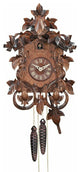 River City Clocks 27-14 One Day Cuckoo Clock With Intricate Leaves & Vines