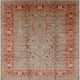 Ahgly Company Indoor Square Mid-Century Modern Area Rugs, 6' Square
