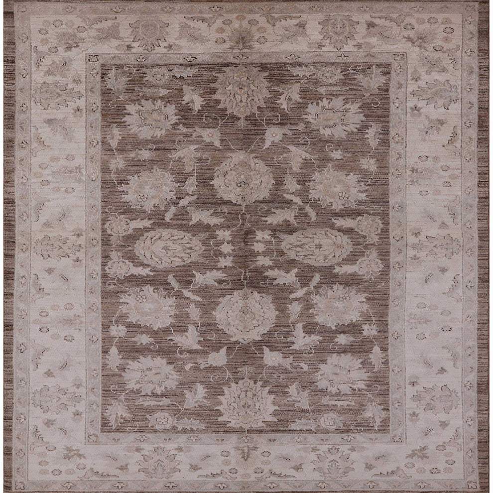 Ahgly Company Indoor Square Mid-Century Modern Area Rugs, 5' Square