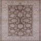 Ahgly Company Indoor Square Mid-Century Modern Area Rugs, 5' Square