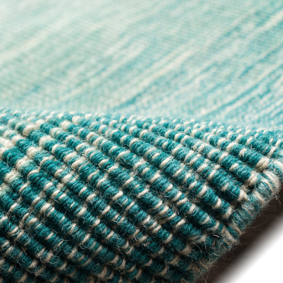 Aruba Ombre Indoor Rug, Aqua, 7'6"x9'6"