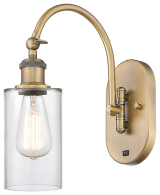 Innovations 518-1W-BB-G802-LED 1-Light Sconce, Brushed Brass
