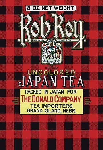 Rob Roy Brand Tea- Fine Art Giclee Print 24" x 36"