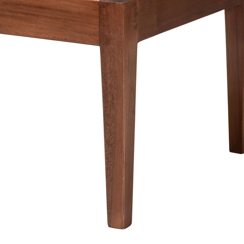 Paula Nautral Rattan 2-Piece Dining Nook Set