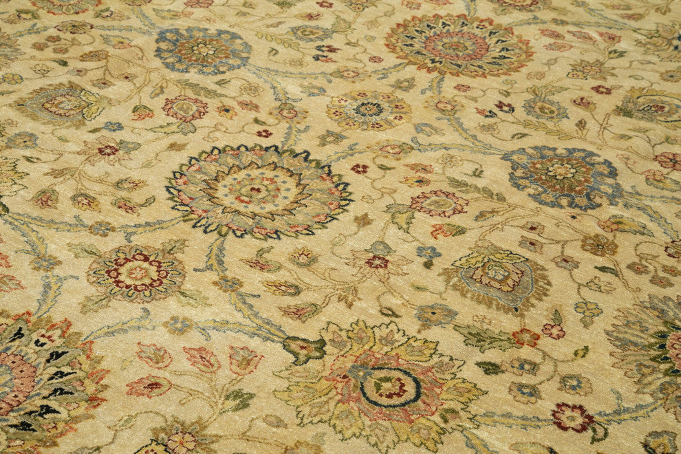 Rug N Carpet - Handwoven Oriental 12' 0" x 14' 8" Oversize Oushak Area Rug