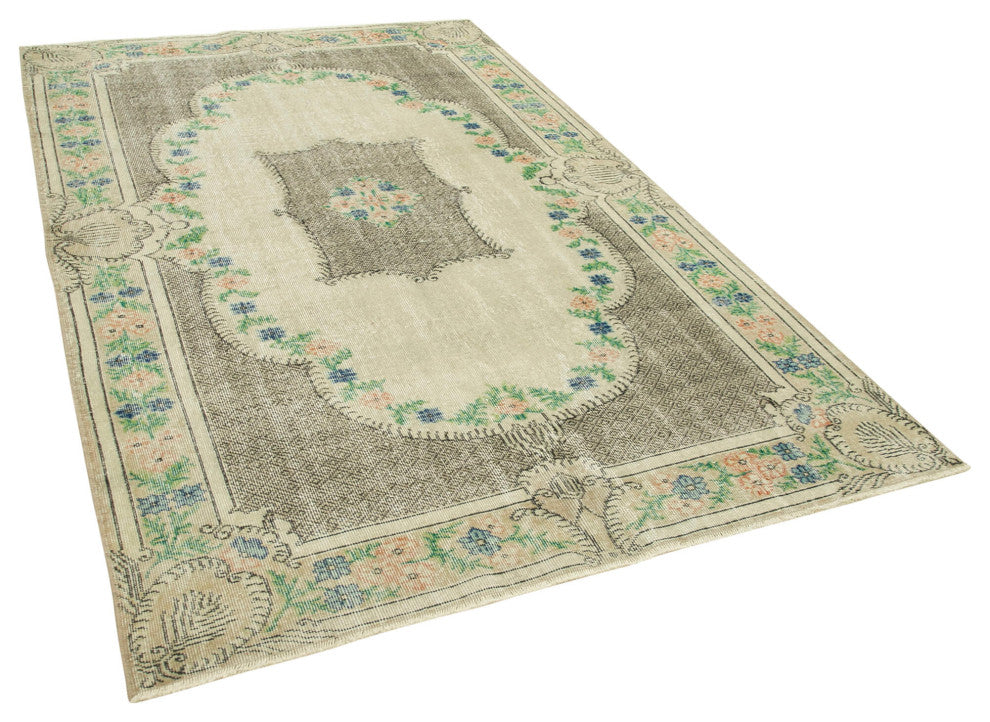 Rug N Carpet - Handmade Oriental 5' 6'' x 8' 11'' One-of-a-Kind Area Rug