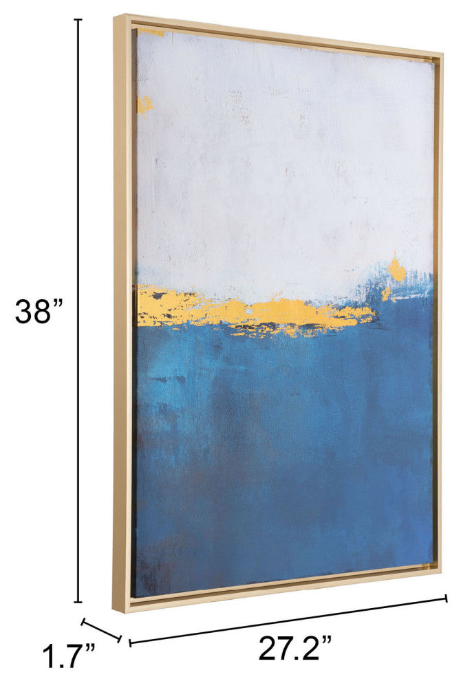 Wall Art, Canvas, Gold, Living Lounge Cafe Room Hotel Lobby Hospitality