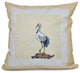 Sandbar, Animal Print Pillow, Yellow, 20"x20"