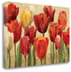 "Tulip Fantasy On Cream" By Marilyn Hageman, Giclee Print on Gallery Wrap Canvas