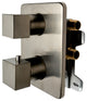 ALFI brand AB2830-BN Brushed Nickel 2 Way Thermostatic Square Shower Set