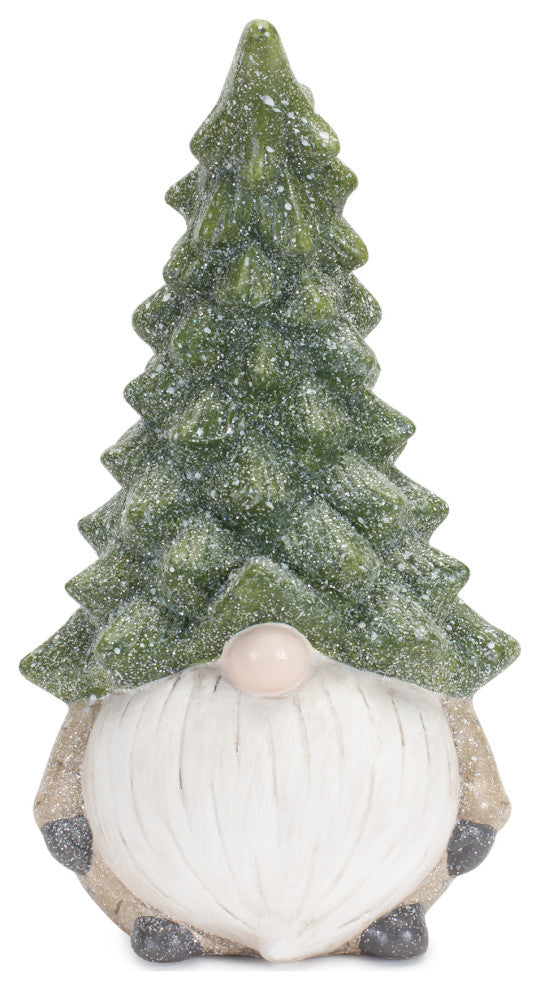 Gnome With Tree Hat, 2-Piece Set