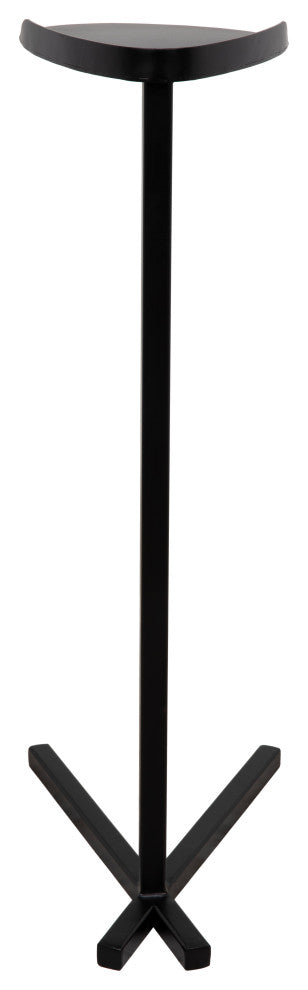 Golem Side Table, Black Steel