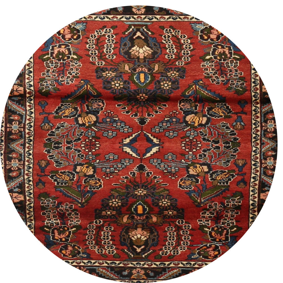 Ahgly Company Indoor Round Traditional Area Rugs, 3' Round