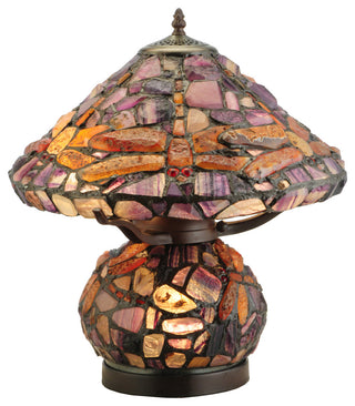 18.5H Dragonfly Agata Table Lamp