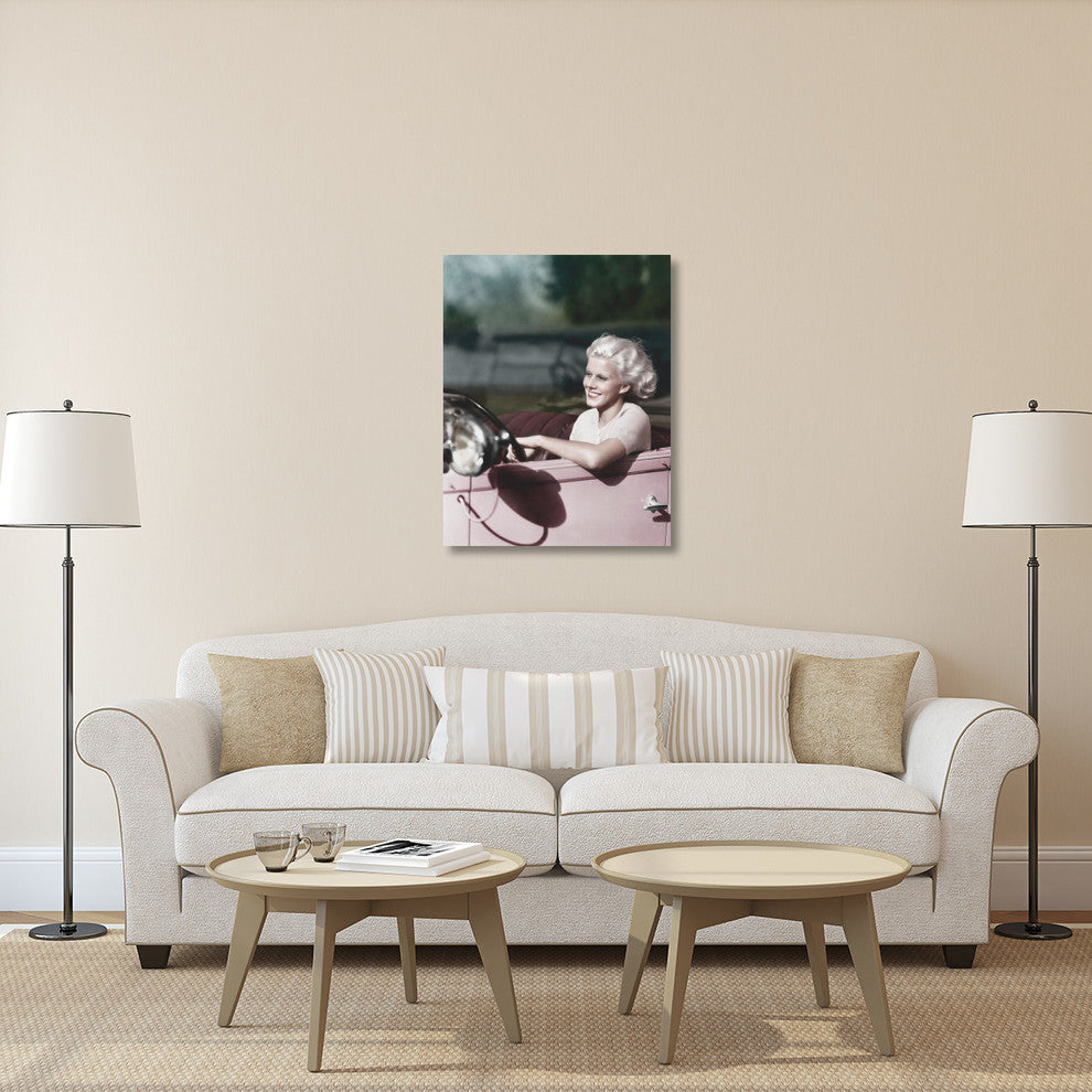 "Jean Harlow" Stretched Canvas Giclee by Hollywood Photo Archive, 31x40"