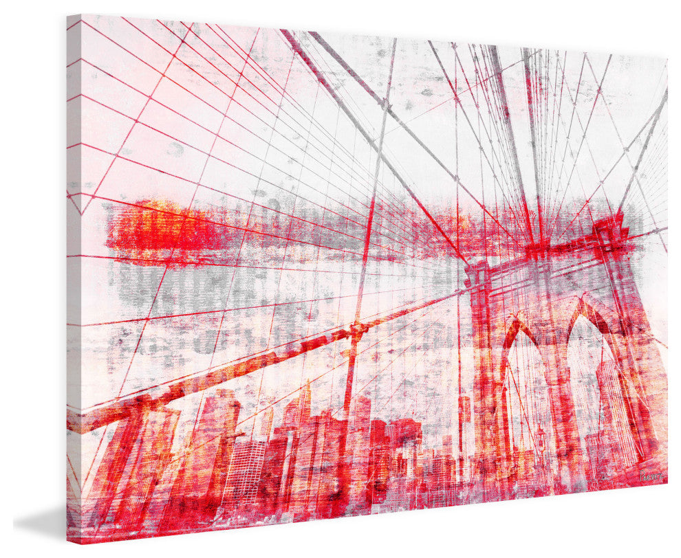 "Brooklyn Bridge" Fine Art Canvas Print, 45"x30"