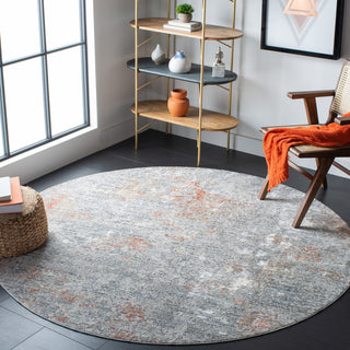 Safavieh Dream Collection DRM429 Rug, Grey/Multi, 6'7" Round