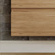 Beacon Bath Vanity, Natural Oak, 42", Single Sink, Wall Mount