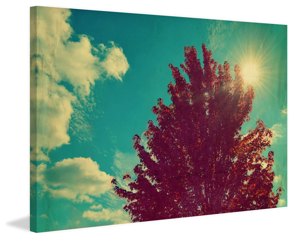 "Change Is Beautiful" Painting Print on Wrapped Canvas