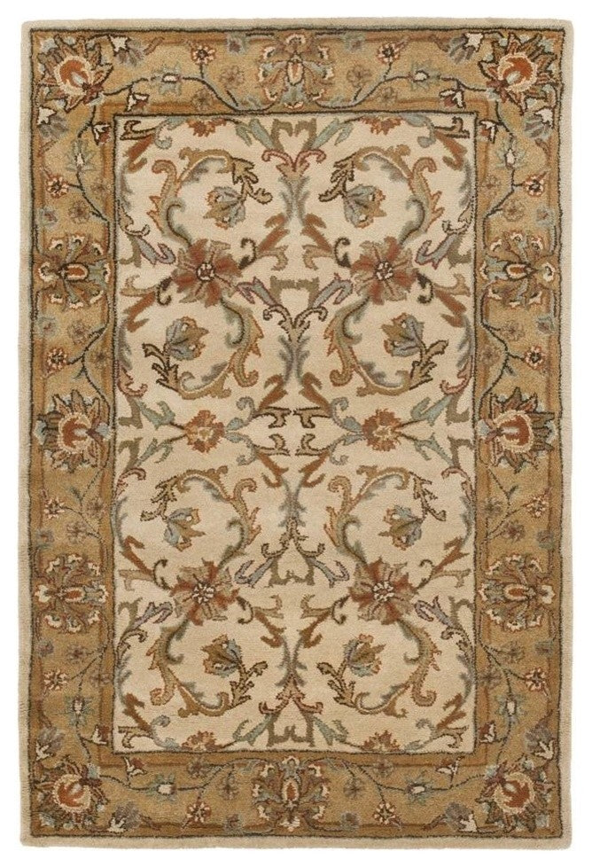 Safavieh Heritage Hg967A Beige, Gold Area Rug