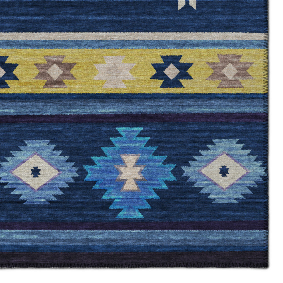 Addison Rugs Sonora ASO34 Blue 2'3"x7'6" Rug