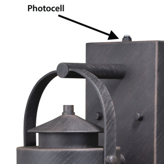 Cumberland 6" Outdoor Wall Light Rust Rust Iron