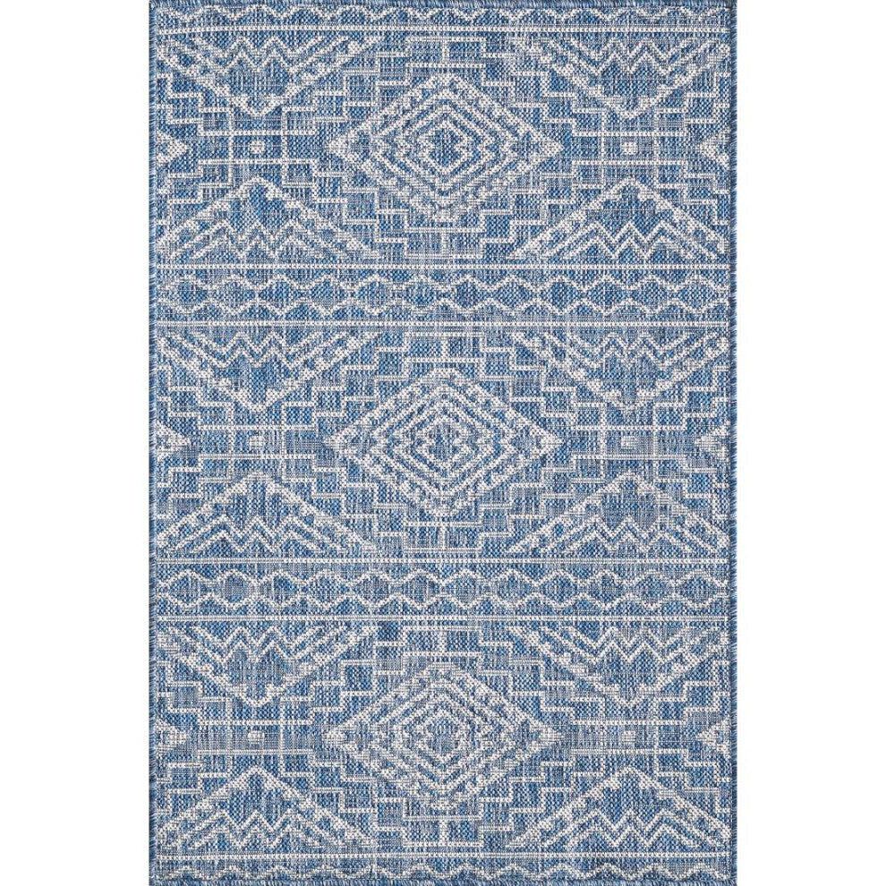 KAS Provo 5778 Blue Quinn Area Rug, 7'10"x10'10"